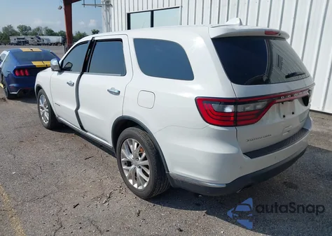 2014 Dodge Durango Citadel z USA, uszkodzony, nr VIN 1C4RDHEG8EC520341